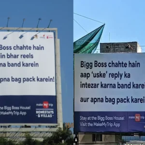 Case Study: How MakeMyTrip & Youngun used billboards to invite Bigg Boss fans to the house and reached 55M+ users