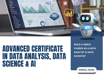 Advanced Certificate in Data Analysis, Data Science & AI