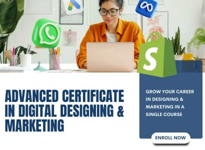 Advanced Certificate in Digital Design & Marketing