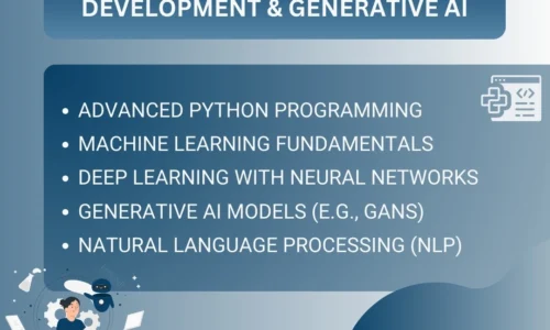 Advanced Certificate in Python Development & Generative AI