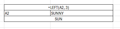 CONCATENATE LEFT and RIGHT Functions in Excel